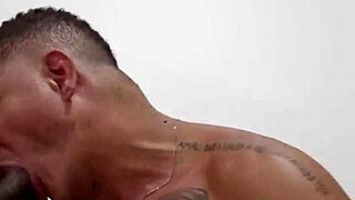 Watch her swallow my big Brazilian cock all the way down