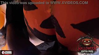 Agatha Mama Halloween BBC Jack O'Lantern Milf Fuck Free