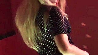 Beautiful Shaved Cutie Dances in Lingerie Before Wild Cowgirl Facial Cumshot