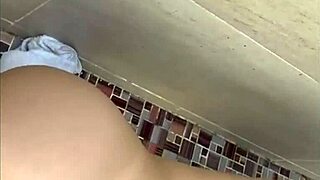 blonde bronceada with huge curves bounces on my thick cock in the gym