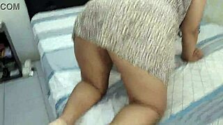 my neighbors have no clue i'm filming homemade porn with my curvy milf body right next door