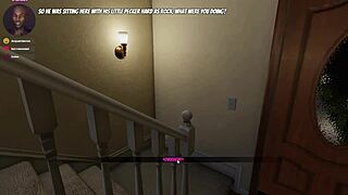 Swinger Girlfriend Ashley's Birthday House Party Game with Friends