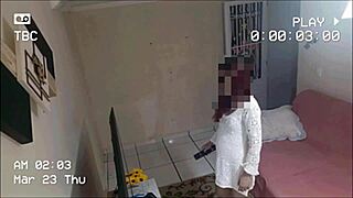 safada housewife sucks redhead uniform cock cum on fat ass