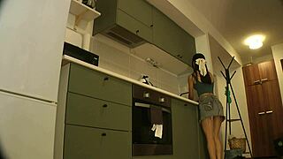 Petite college coeds share apartment flashing asses and pussies for likes