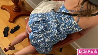 you gotta see this amateur wife fucked anal to pussy creampie homemade