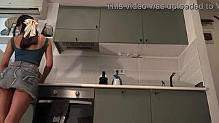 Petite college coeds share apartment flashing asses and pussies for likes