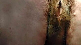 GERMAN GRANNY rams CUCUMBER deep in her HAIRY wet BEAVER