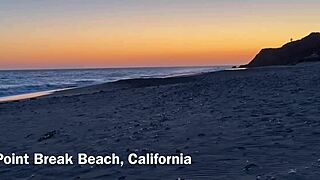 wanna see this big ass blonde in thong at beach yoga party?