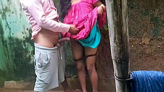 desi young stepsis in bunny cosplay takes anal creampie from boss