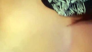 latina milf's big nipples leak milk as she stuffs dildo in fat ass!