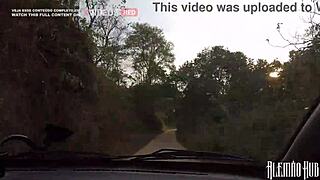 a dread hot brazilian gets wet fucking public almost caught