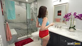 violet starr milks huge bbc dry after shower cowgirl ride