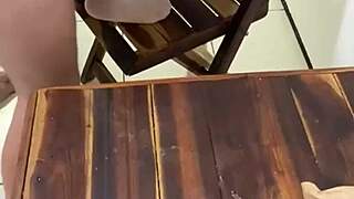 Hotwife Novinha Casada Gives It Up for Cuckold Hubby in Amateur Anal Creampie