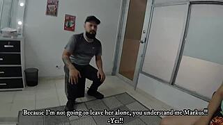 Mi Amigo Gigolo Folla el Coño de Mi Esposa Mientras Grabo!