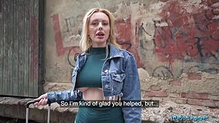 big ass tits blonde ruby lee pounded publicly