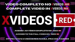 Maisa Pravo's latex cosplay domination humiliates submissive with brutal anal inversion play