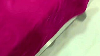 Pervy stepdad rubs stepdaughter's panties on cock before rough doggystyle cum