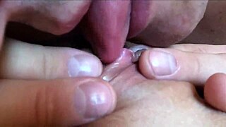 teen's big clit gets rubbed and licked in cunnilingus until mouth-filling orgasm