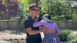 i'm fuckin' no mercy on this puke piss teen slut effy... extreme rough choke creampie!