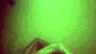 Busty African ebony spreads shaved pussy and squirts wildly