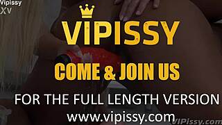 blonde battles brunette in wet bathroom piss fuck frenzy