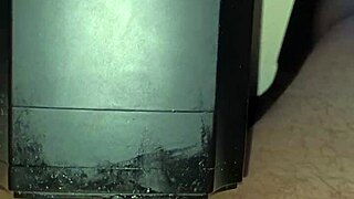 i'm shakin' with this lovense solace toy... stranger's cumshot blast feels too good!!