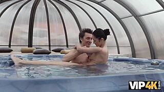 VIP4K. Angie Fucks Her Older Daddy Satisfying Every Craving!