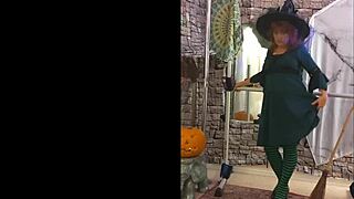 ever seen hotwife steffi suck cock as sexy witch?