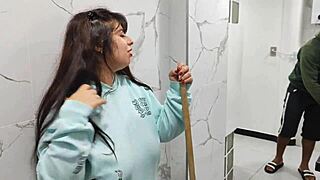 Rioc pounds Jennie’s huge tits and tight pussy right in the kitchen?