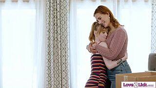 now that im 18 i can finally lick stepmoms busty pussy yum 😛👅