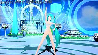 hatsune miku's nude mod reveals every curve perfectly
