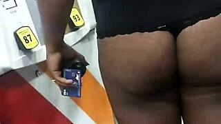 Wife flashes everything during risky public outdoor exposure show