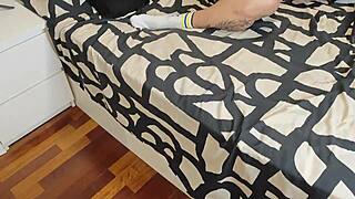 can big ass milf destroy giant dildo then suck it throat deep??