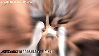 i scream as kristina grace fists my ass and pussy in hellish rough gangbang