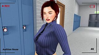 Amateur casting audition reveals big boobs tits pussy cock sex cum play in episode one house