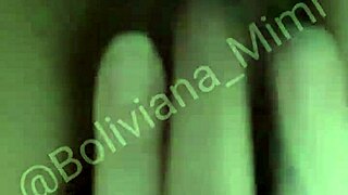 mimi flashes her bare pussy at the laundromat.