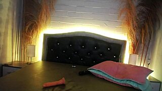 smoking turns me on so much i ride this dildo rough fingering my tits till i cum hard