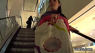 Exceptional czech teen TEMPTED in SHOP STRIPTEASE then POUNDED ANAL in POV hardcore