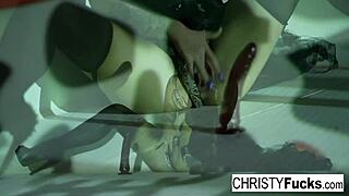 Christy Mack's Pirate Ass Play Turns into Tight Wet Pussy Masturbation Tease with Big Tits