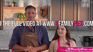 omg my big ass stepdaughter teen helps stepdad way too good with her tight pussy