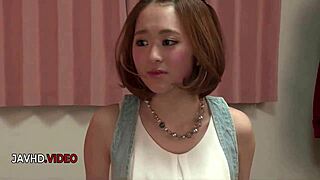 naughty japanese babe's teasing blowjob leads to steamy passionate scenes