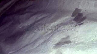 dotado blasts hot cum in kingofxofficial's solo pump