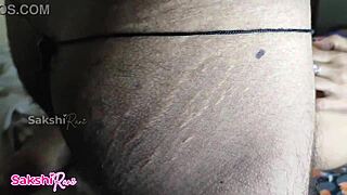 desi village girl gets her big pussy lips and anal rubbed in bedroom sex