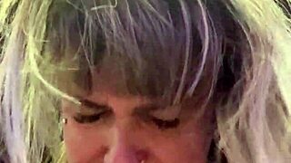 Sweaty Gym Woman Wet Pussy Dripping Tits