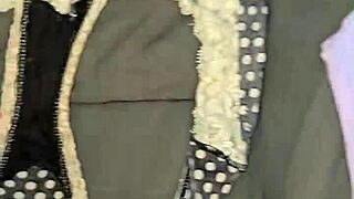 i casually found stepdaughter's dirty panties and bras in the trash can