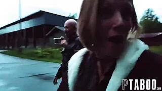 Poly family hits alaska road trip ep1 with akgingersnaps lana mars ripping clothes outdoors