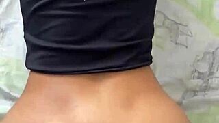 my best friend's juicy ass pounds make me explode deep creampie inside