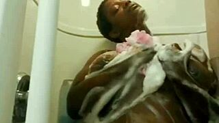 Yuki senpais wet motel shower teases big tits and ass