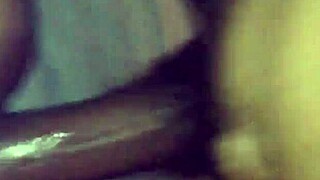 wanna see this big tits ebony milf squirt on monster black cock doggystyle??