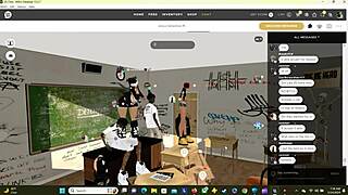 Fucking ebony and latina hoes turns imvu into black creampie party